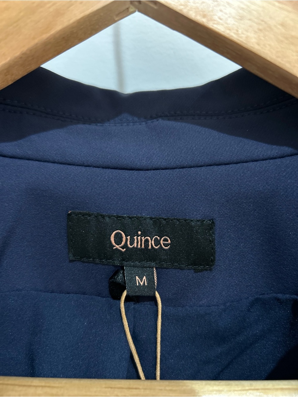 NWT Quince Scuba Captain's Convertible Blazer Navy Blue M Nautical Classic - Picture 3 of 11